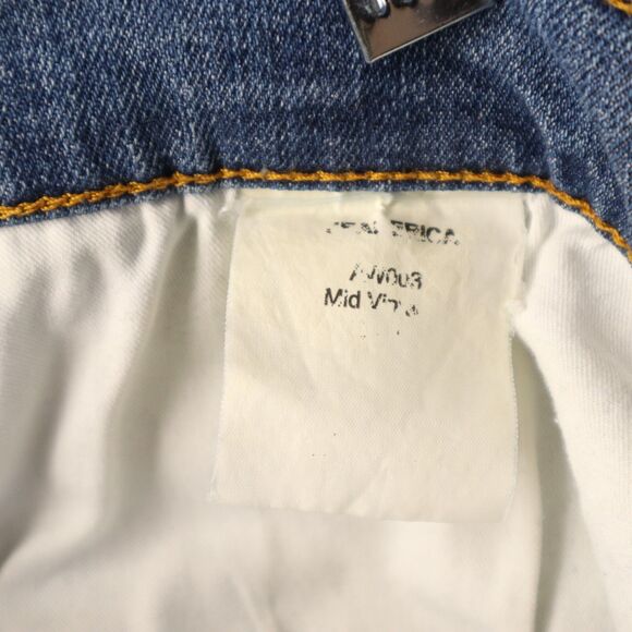 JEANERICA Autobahn AW003 Mid Vintage Men's Jeans Straight Relaxed Fit 33Wx34L - Picture 6 of 12